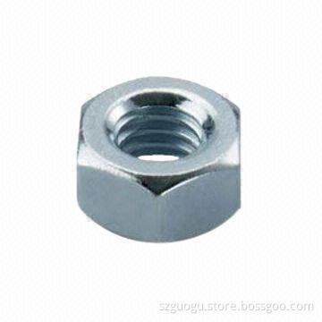 Hex Nuts, Made of Steel, Eco-friendly